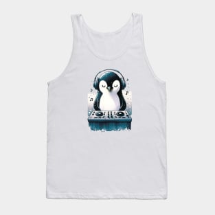 DJ Penguin Tank Top